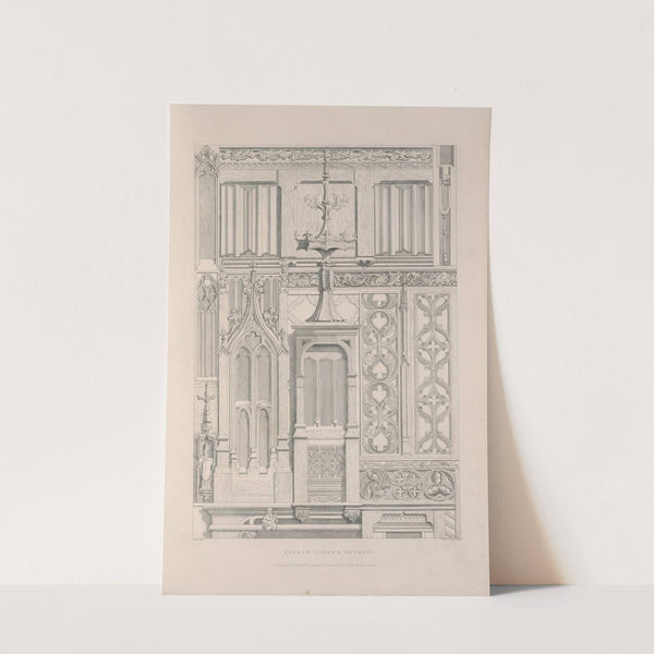 Rudiments of curvilinear design Pl.30 (1839) by George Phillips