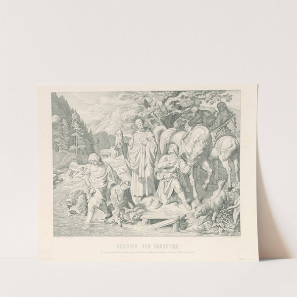 Rudolf Habsburgský by Joseph von Führich