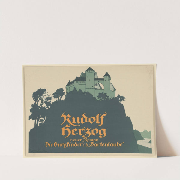 Rudolf Herzogs Roman ‘Die Burgkinder’ in der Gartenlaube (1911) by Julius Klinger