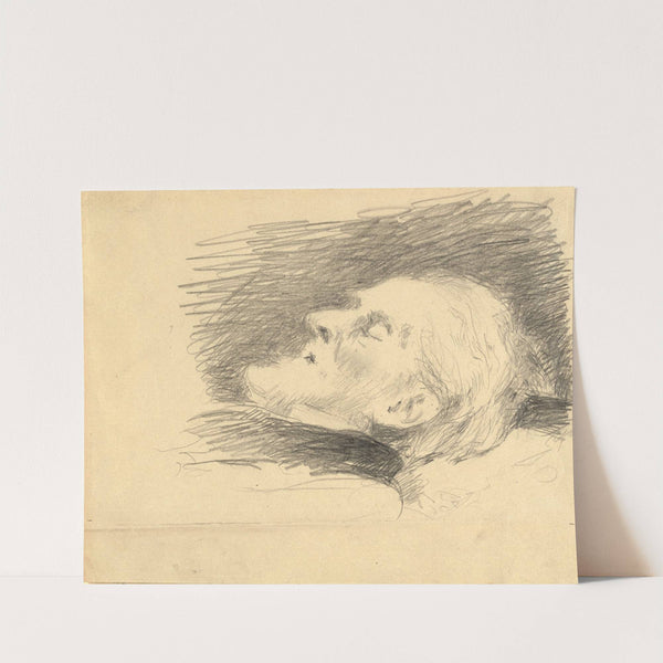 Rudolf von Alt am Sterbebett (1905)