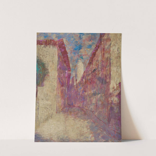 Rue à Fontarabie by Odilon Redon