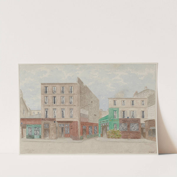 Rue Beaubourg nº31 à 35, 3ème arrondissement by Jules Gaildrau