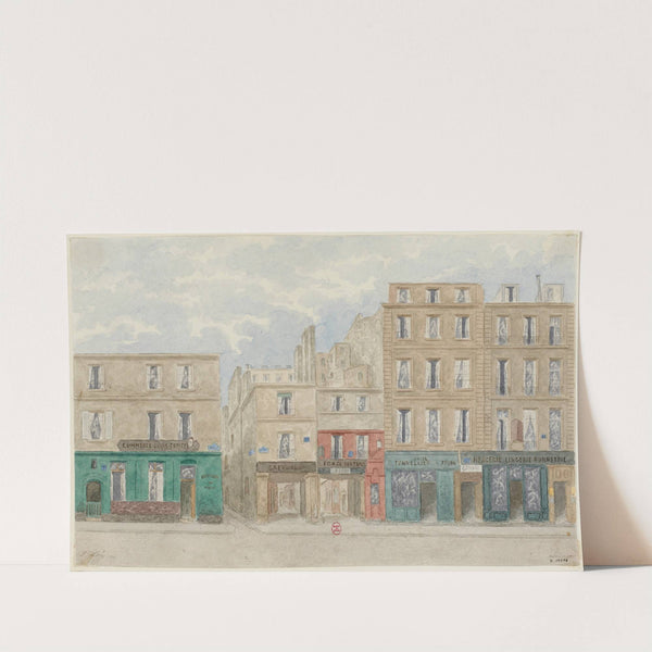 Rue Beaubourg Nº37 à 45, 3ème arrondissement by Jules Gaildrau
