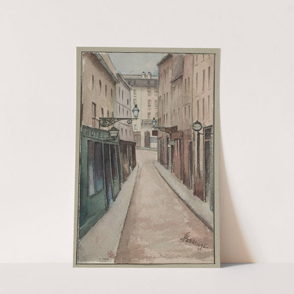 Rue Bernard Palissy (1895) by F. Séguin