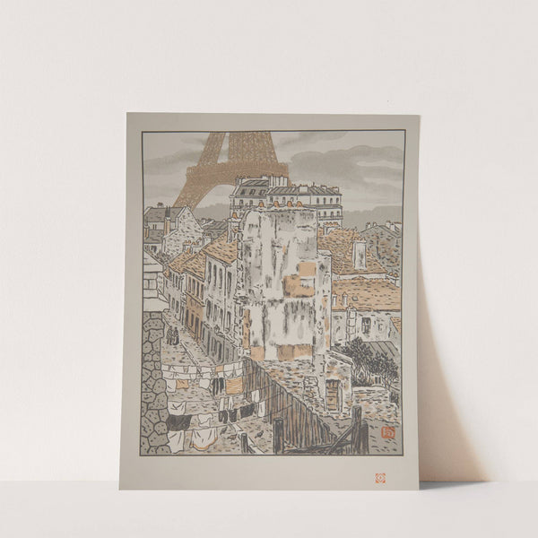 Rue Bethoven (1902) by Henri Rivière