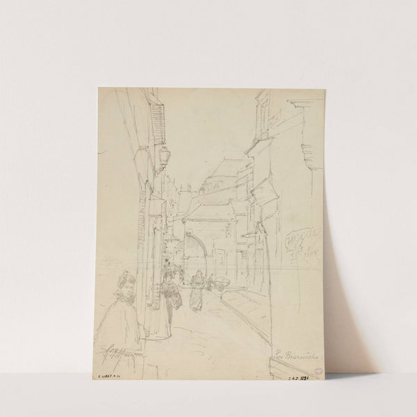 Rue Brise Miche by Henri Laurent Mouren