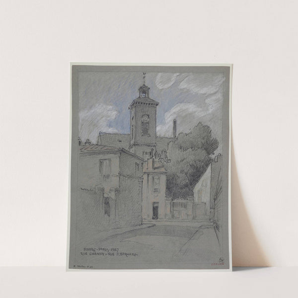 Rue Chanzy et rue Saint-Bernard by Ferdinand Boberg