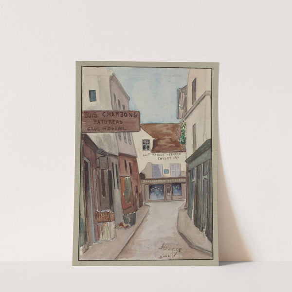 Rue Daubenton (1895) by F. Séguin