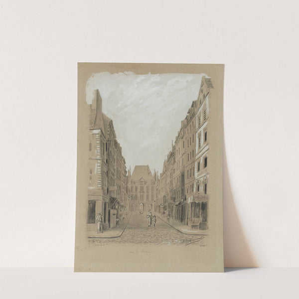 Rue de Birague, 4ème arrondissement (1895-1905) by Robert Frémont