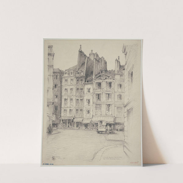 Rue de Jouy en face de la rue Tiron by Ferdinand Boberg