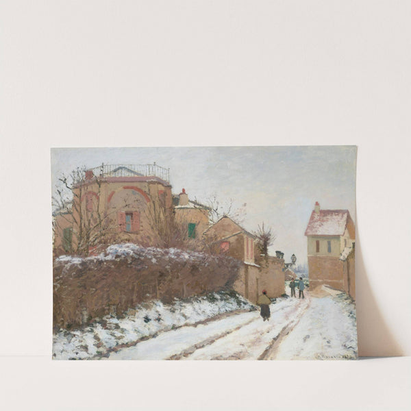 Rue de la Citadelle, Pontoise (1873) by Camille Pissarro