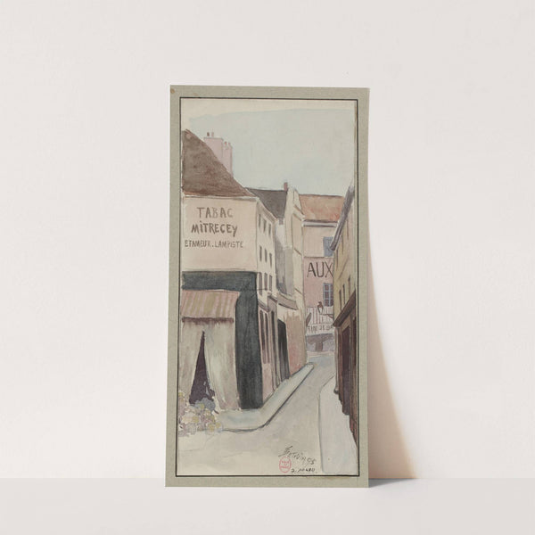 Rue de l’Arbalète (1895) by F. Séguin