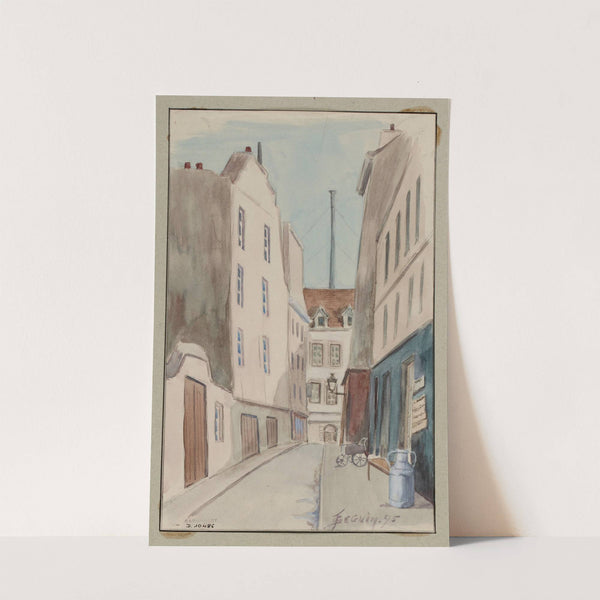 Rue de l’Epée de Bois (1895) by F. Séguin