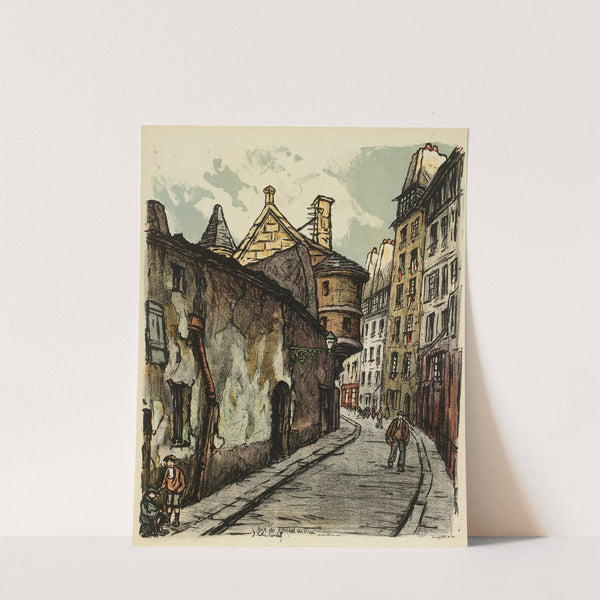 Rue de l’Hôtel de Ville (1921) by Jean-Charles Contel