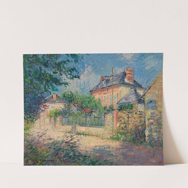 Rue de village by Gustave Loiseau
