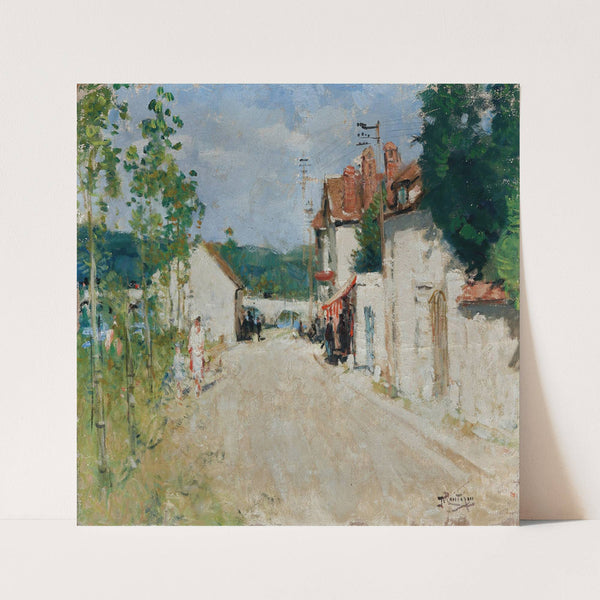 Rue De Village by Pierre-Eugène Montézin