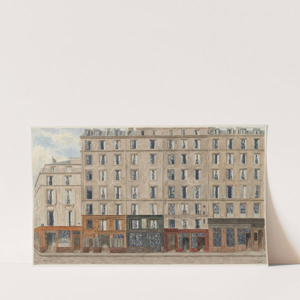 Rue des Deux-Ecus Nº25 à 31 (actuelle rue Berger), 1er arrondissement by Jules Gaildrau