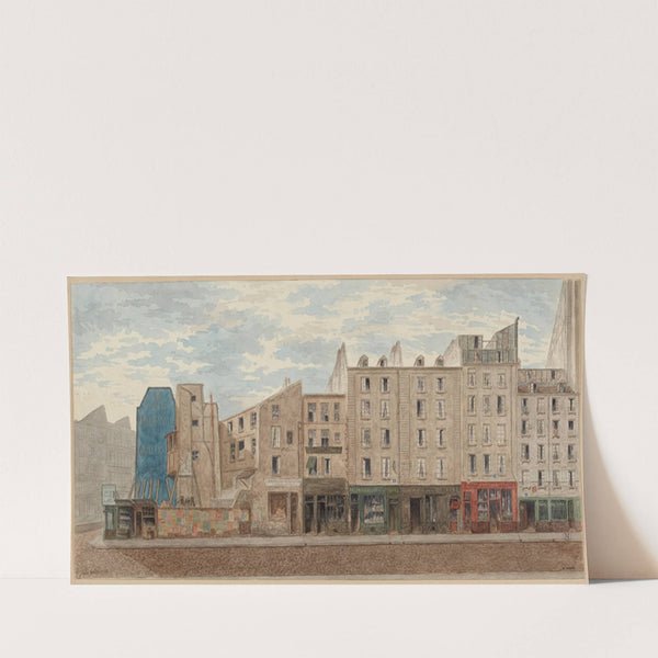 Rue des Filles-Dieu Nº1 à 9 (actuelle rue d’Alexandrie depuis 1897), 2ème arrondissement by Jules Gaildrau