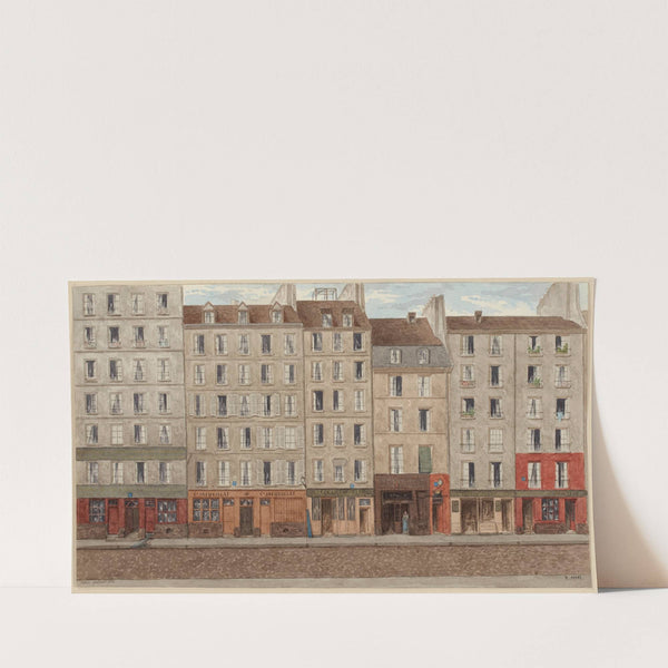 Rue des Filles-Dieu Nº11 à 19 (actuelle rue d’Alexandrie depuis 1897), 2ème arrondissement by Jules Gaildrau