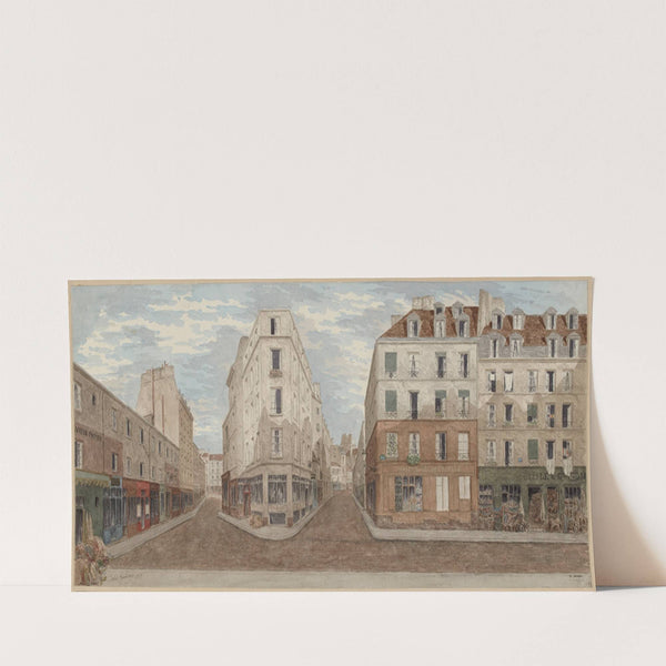 Rue des Filles-Dieu Nº18 (actuelle rue d’Alexandrie depuis 1897), 2ème arrondissement by Jules Gaildrau