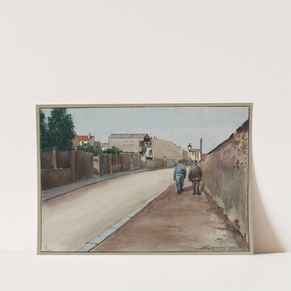 Rue des Morillons (1896) by F. Séguin