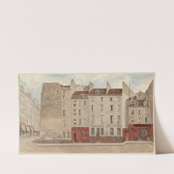 Rue des Trois-Portes, Nº1 à 5, 5ème arrondissement by Jules Gaildrau