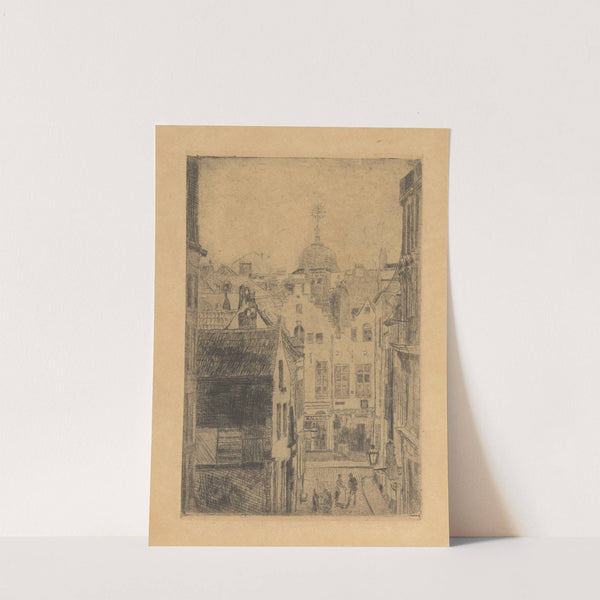 Rue du Bon Secrous, Brussels (1887) by James Ensor