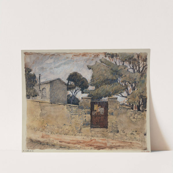 Rue du Chevalier de La Barre (1927) by Ferdinand Boberg