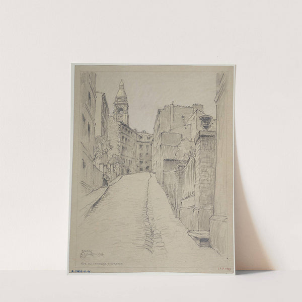 Rue du Chevalier de la Barre by Ferdinand Boberg