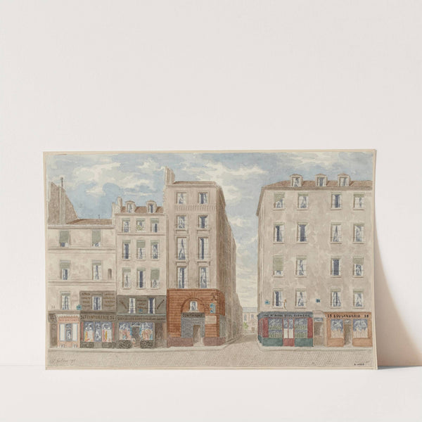 Rue du Four Nº28 à 34, 6ème arrondissement by Jules Gaildrau