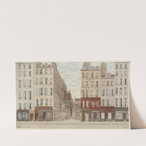 Rue du Four Nº8 à 16, 6ème arrondissement by Jules Gaildrau