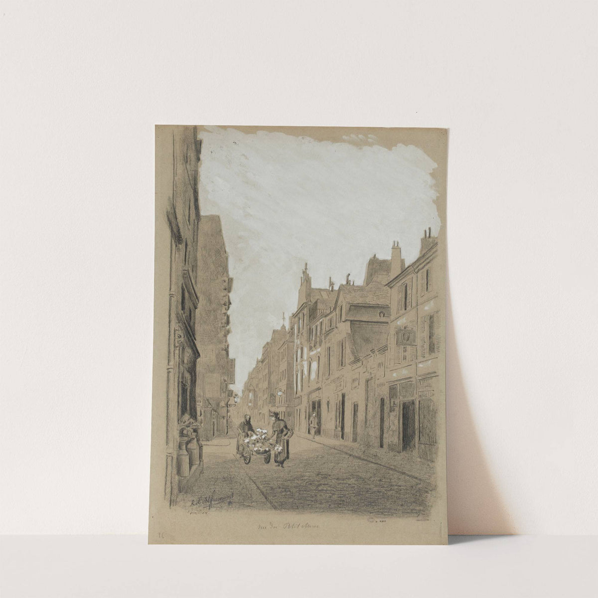 Rue du Petit-Musc, 4ème arrondissement (1895-1905) by Robert Frémont