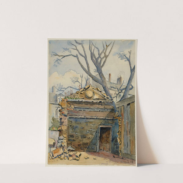 Rue du Regard (1908) by Georges-Henri Manesse