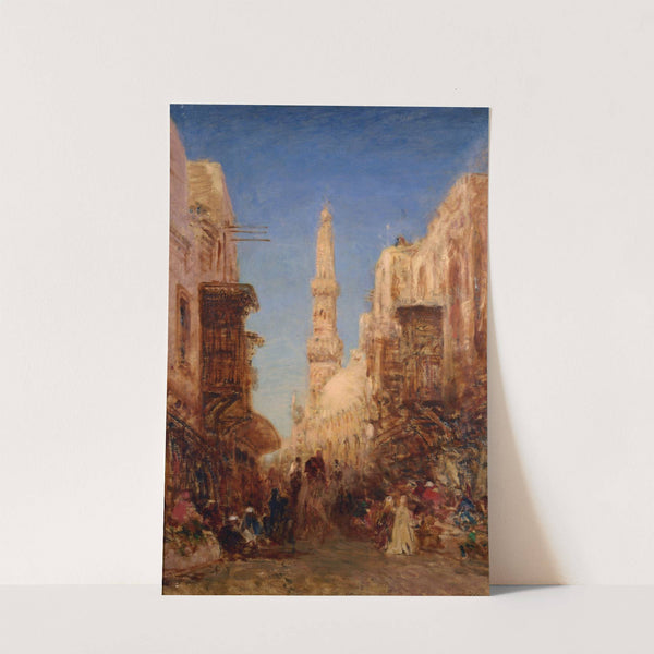 Rue du vieux Caire (1885-1890) by Félix Ziem