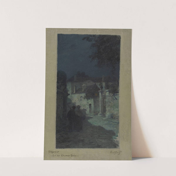 Rue Etienne Dolet, paysage by Paul Steck