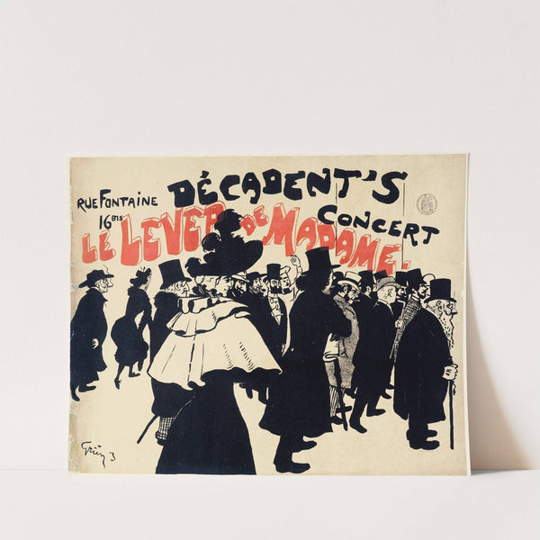 Rue Fontaine,16 Bis,Decadent's Concert Le Lever De Madame by Jules-Alexandre Grün