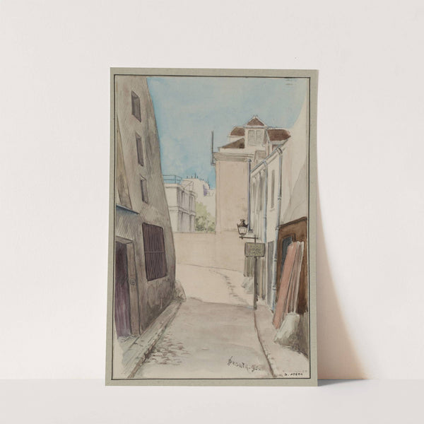 Rue Fromentel (1895) by F. Séguin