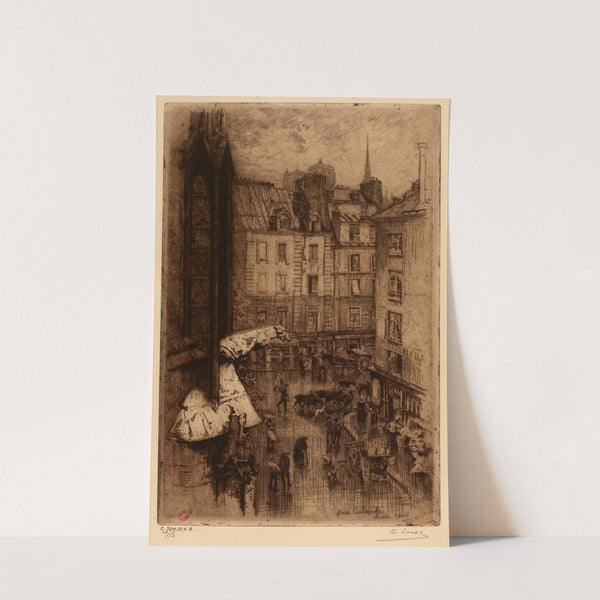 Rue Galande (1906) by Charles Jouas