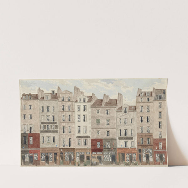 Rue Galande Nº2 à 16, 5ème arrondissement by Jules Gaildrau