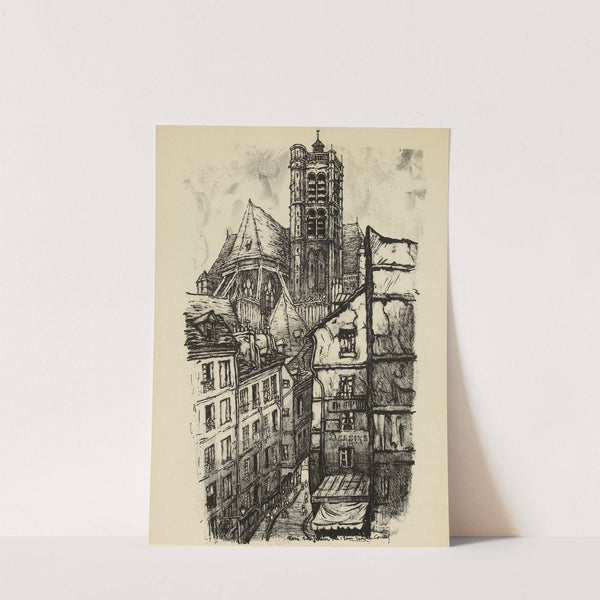 Rue Grenier sur l’Eau (1921) by Jean-Charles Contel