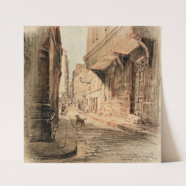 Rue Grenier sur l’Eau (1915-1945) by Charles Jouas