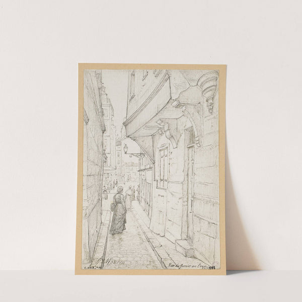 Rue Grenier sur l’eau by Henri Laurent Mouren