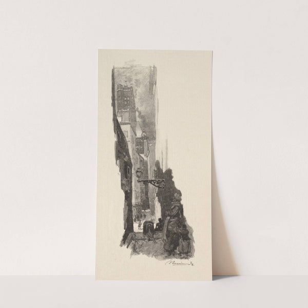 Rue Grenier sur l’Eau (c. 1870–1918) by Auguste Louis Lepère
