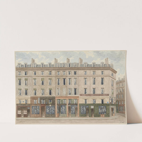 Rue Jean-Jacques Rousseau du nº24 à 30, 1er arrondissement by Jules Gaildrau