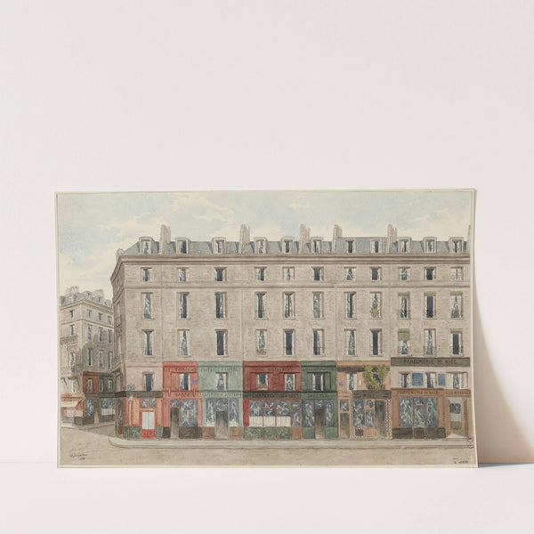 Rue Jean-Jacques Rousseau nº42 à 48, 1er arrondissement by Jules Gaildrau