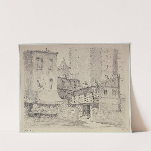 Rue Lamark, à Montmartre by Ferdinand Boberg