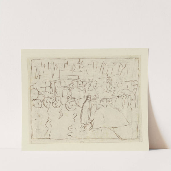 Rue le soir sous la pluie (1899) by Pierre Bonnard