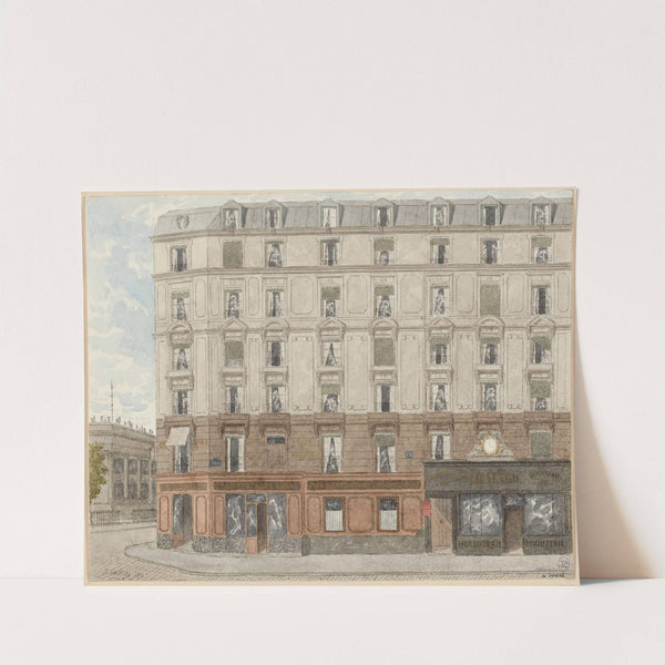 Rue Léon-Cladel (ancienne rue Joquelet) nº12, 2ème arrondissement by Jules Gaildrau