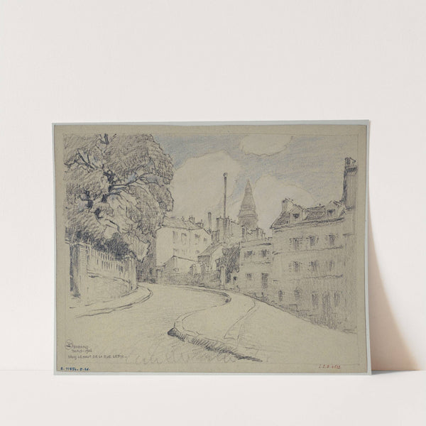 Rue Lepic à Montmartre by Ferdinand Boberg