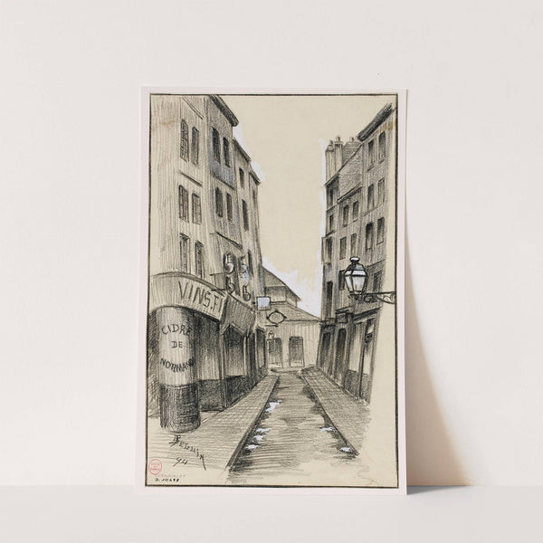 Rue Mondétour (1894) by F. Séguin